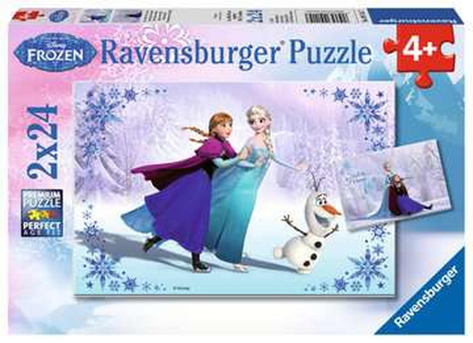Ravensburger Disney Frozen palapeli: Siskot ikuisesti 2x24 kpl