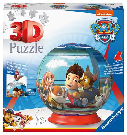 Ravensburger Paw Patrol 72st Puzzelbal 3D Palapeli