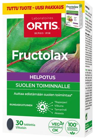 Ortis Fructolax, hedelmä-kuitutabletit