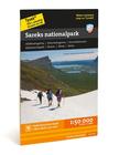 Calazo Sareks nationalpark tunturikartta 1:50 000