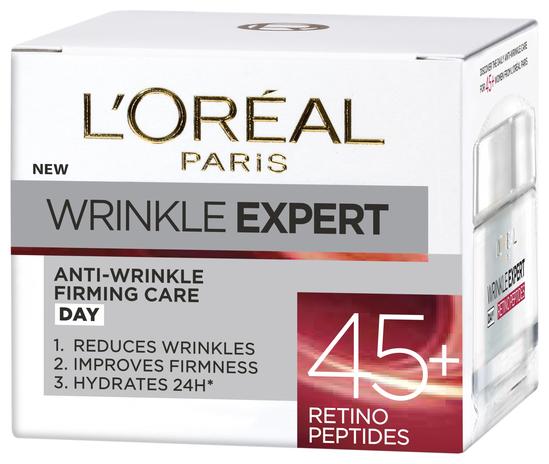 L'Oréal Paris Wrinkle Expert 45+ 50 ml päivävoide