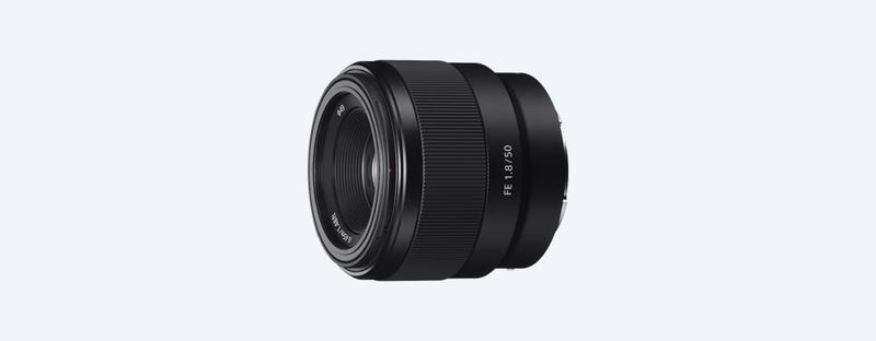 Sony FE 50mm F1.8 (SEL50F18F), objektiivi