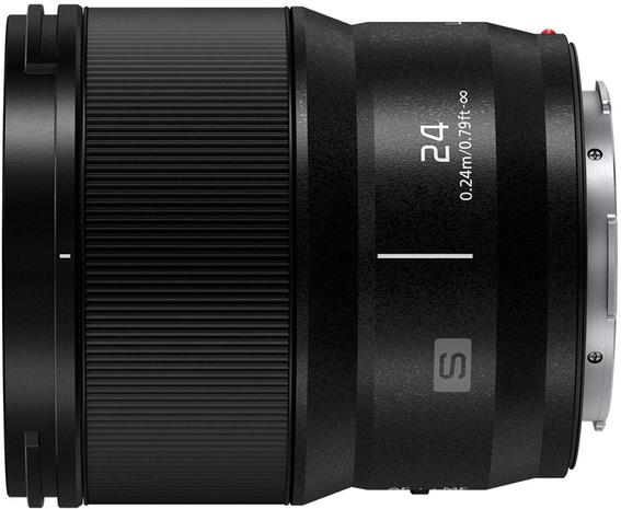Panasonic Lumix S 24mm f/1,8, objektiivi