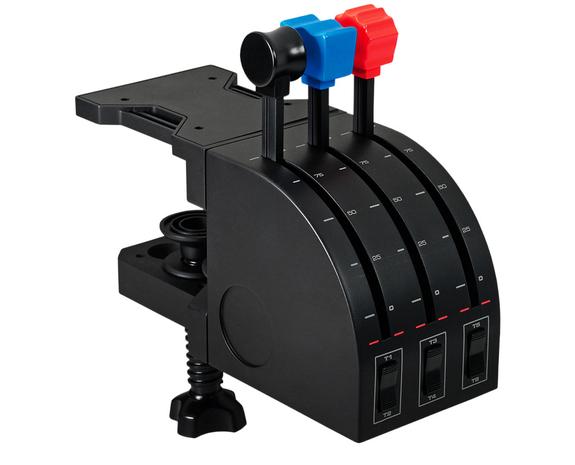 Saitek Pro Flight Throttle Quadrant, peliohjain
