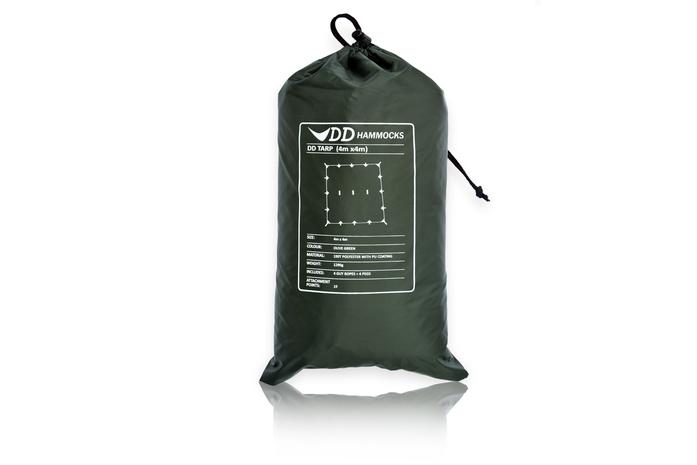 DD Hammocks Tarp 4 x 4 m tarppi