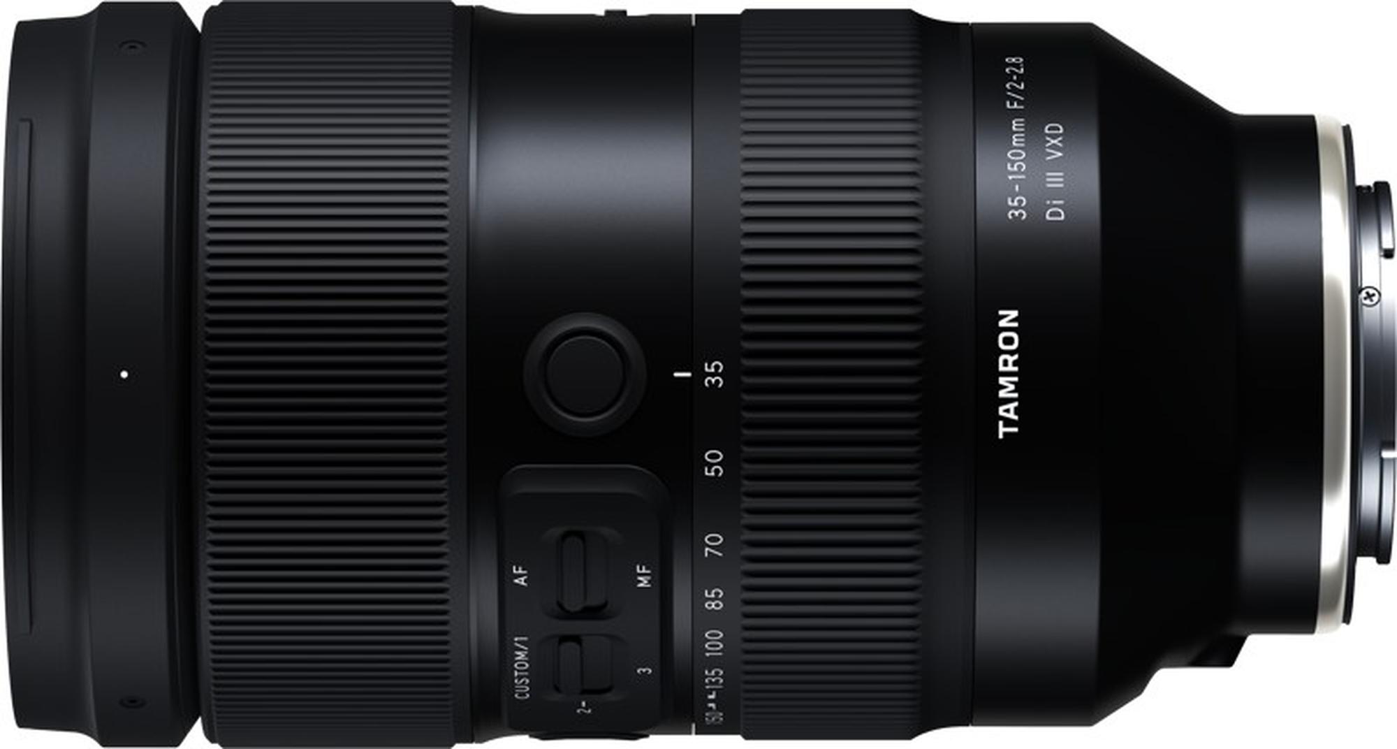 Tamron 35-150mm F/2-2.8 Di III VXD -objektiivi, Sony E