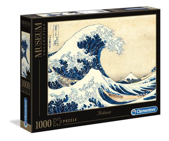 Hokusai, The Great Wave, Palapeli, 1000 palaa, Clementoni
