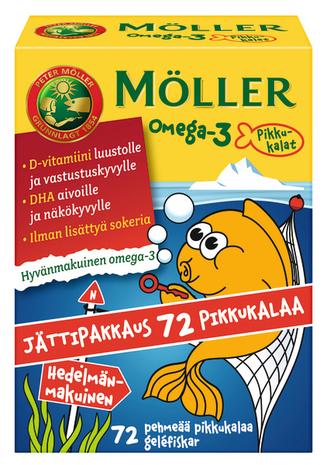 Möller Omega-3 Pikkukalat, 72 kaps. – kuva 2/8