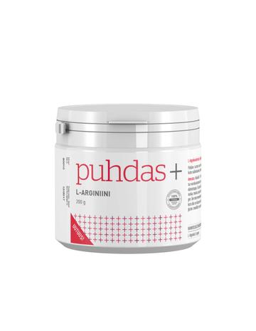 Puhdas+ L-arginiini, 200 g