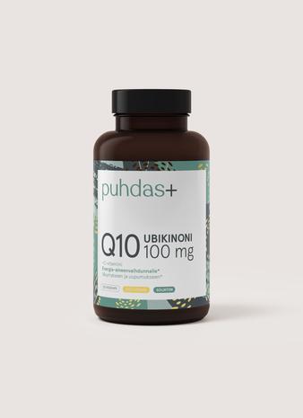 Puhdas+ Caps CoQ10 Ubikinoni 100 mg, 125 kaps.