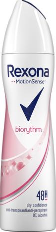 Rexona Biorythm spray deodorantti
