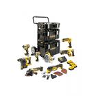 DeWalt Akkukonesarja DCK853P4 18V 4x5,0Ah, DCD996 + DCF887 + DCS570 + DCS367 + DCS355 + DCH273 + DCG405 + DCL050