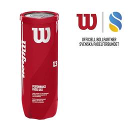 Wilson Padel X3 -padelpallo, 3 kpl