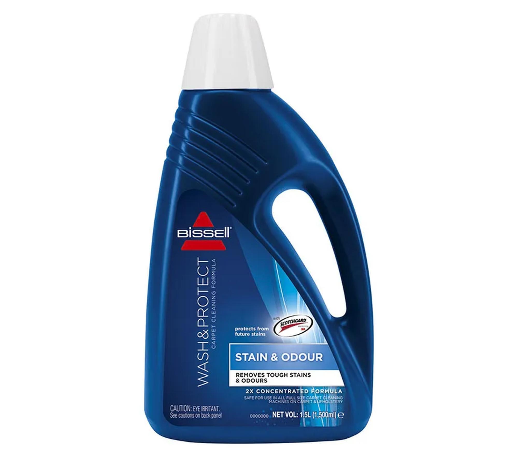 BISSELL Wash & Protect 1.5 L -mattojen ja verhoilun puhdistusaine, kirkas