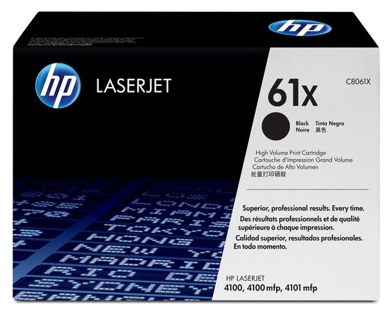 HP C8061A - musta, mustekasetti