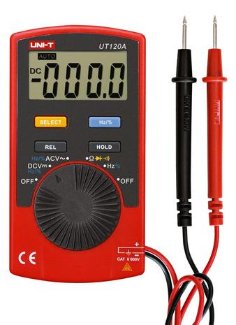 UNI-T UT120A, minikokoinen yleismittari