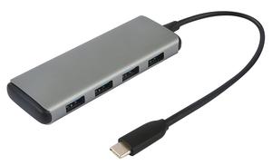 USB-hubi USB-C – 4 x USB-A