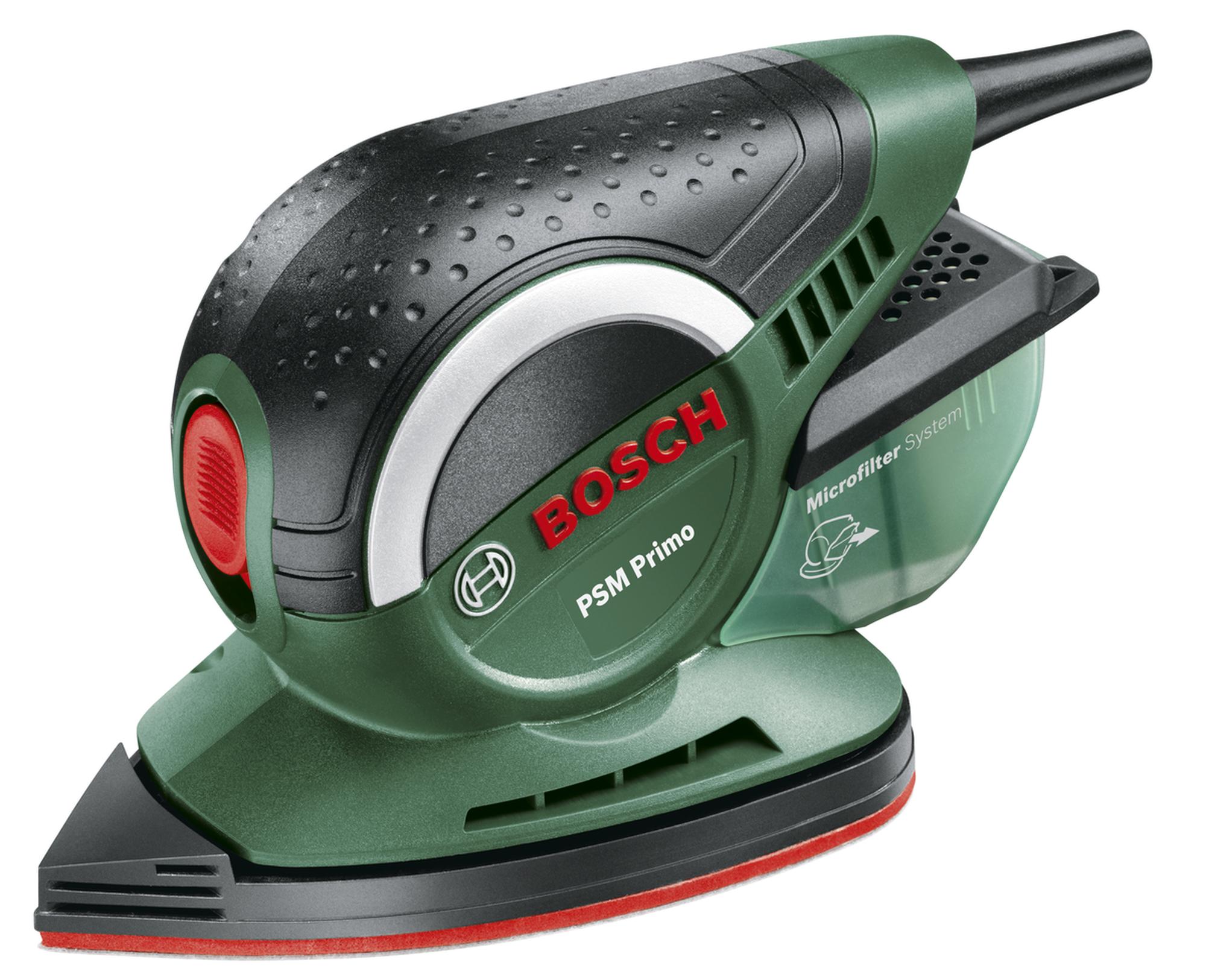 Bosch PSM Primo Monitoimihiomakone ja hiomapaperi, 50 W