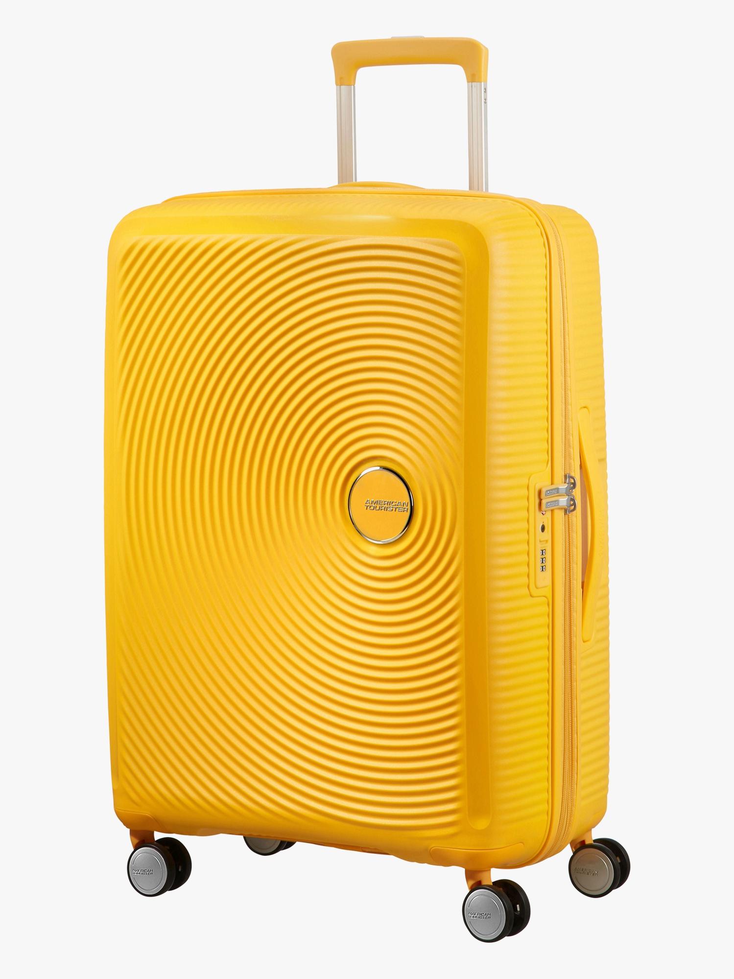 American Tourister Soundbox 67 cm 4-Wheeled Expandable Polypropylene -matkalaukku, musta