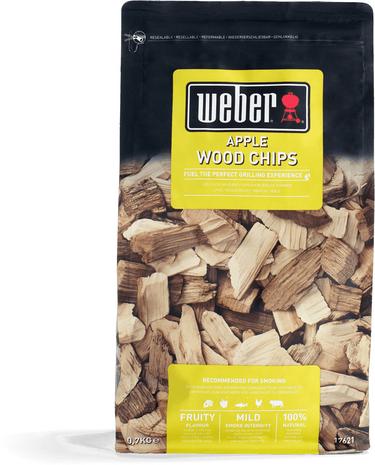 Weber 17621, savustuslastut omena 700 g