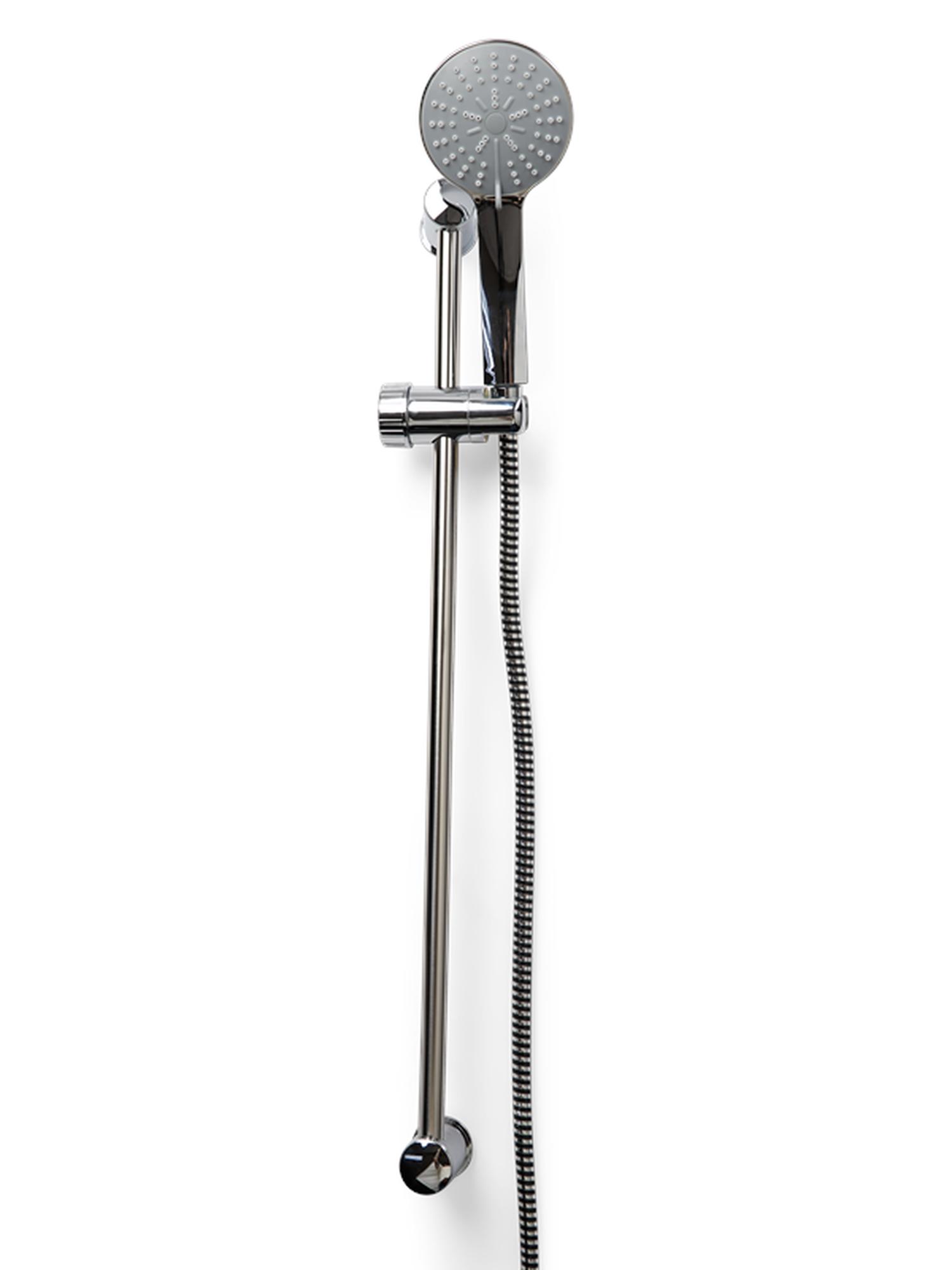 NORH Ingun shower bar set 5 spray chrome
