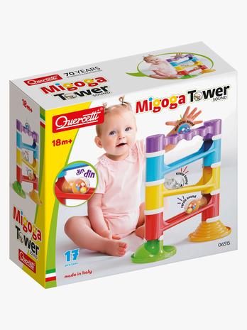 Quercetti Migoga Tower with sound (17 pcs)