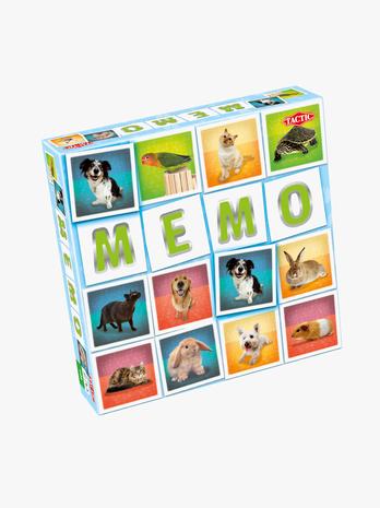 Memo+ Lemmikit, muistipeli