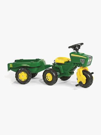 ROLLY TRAC John Deere -traktori ja perävaunu