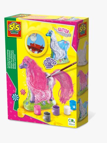 SES plaster casting-horse with Mane