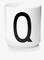 Design Letters Design Letters kuppi Q – kuva 3