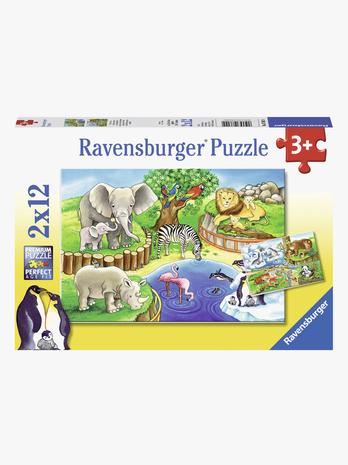 Ravensburger Animals 2x12p Palapeli