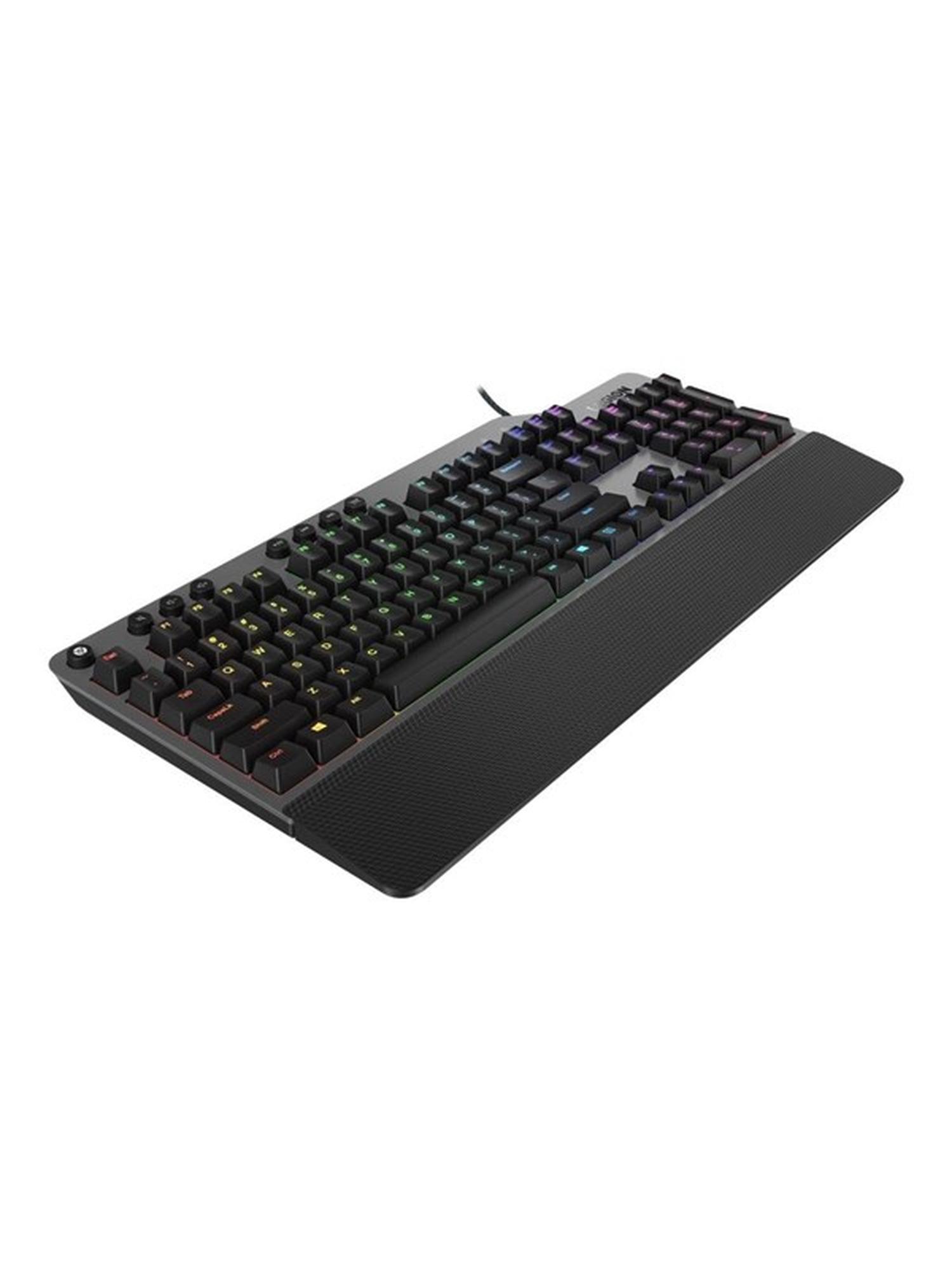 Lenovo Legion K500 - Näppäimistö - Englanti (US) - Harmaa