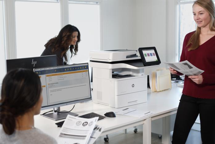 HP LaserJet Ent Flow MFP M528z, tulostin
