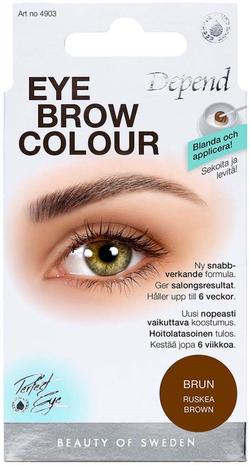 Depend Eyebrow Colour - Brown – kuva 8/8