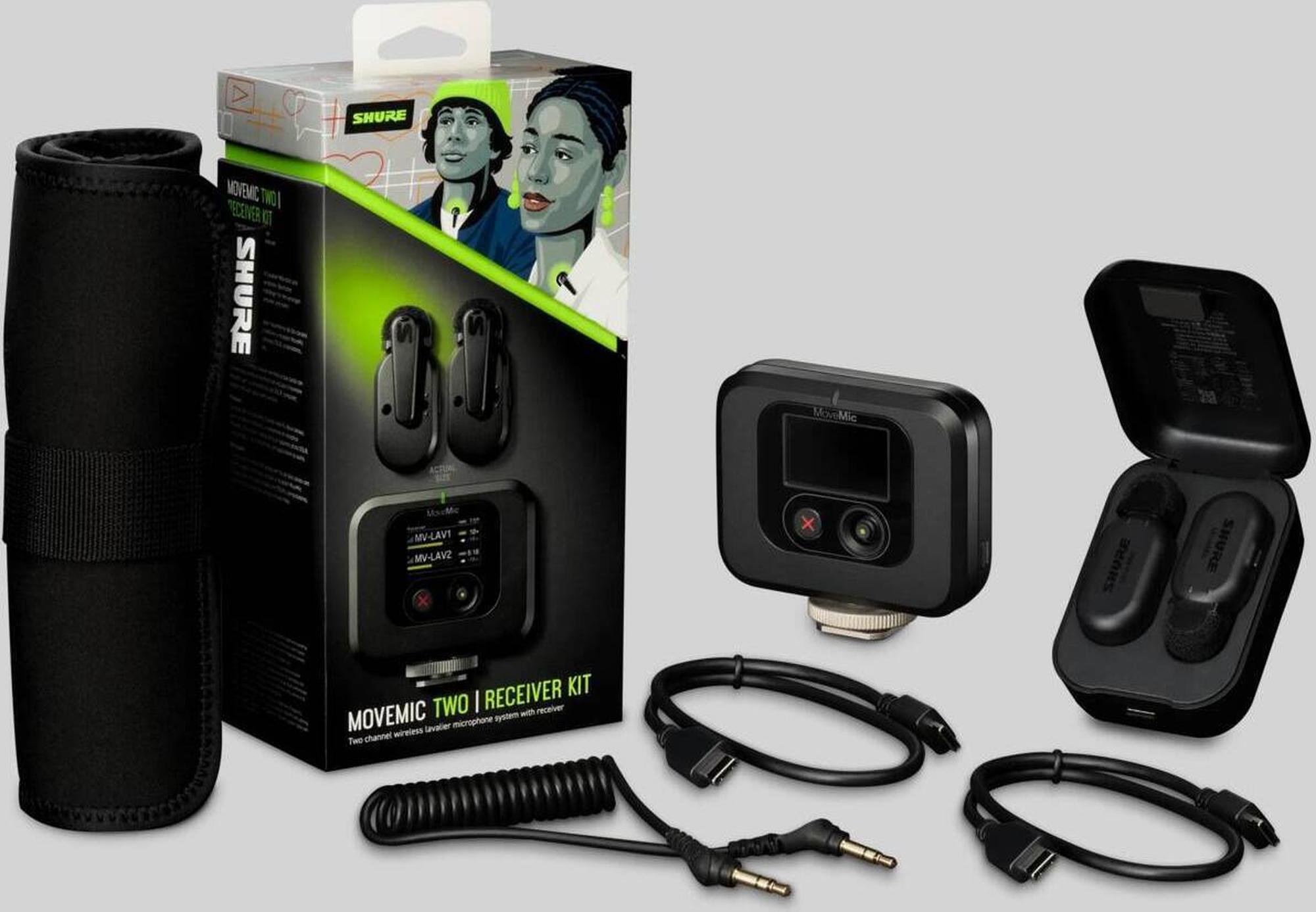 Shure MV-TWO-Z6 microphone Black Microphone set