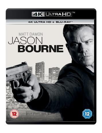Jason Bourne (2016, 4k UHD + Blu-Ray), elokuva
