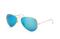 Ray Ban AVIATOR Aurinkolasit sininen – kuva 6