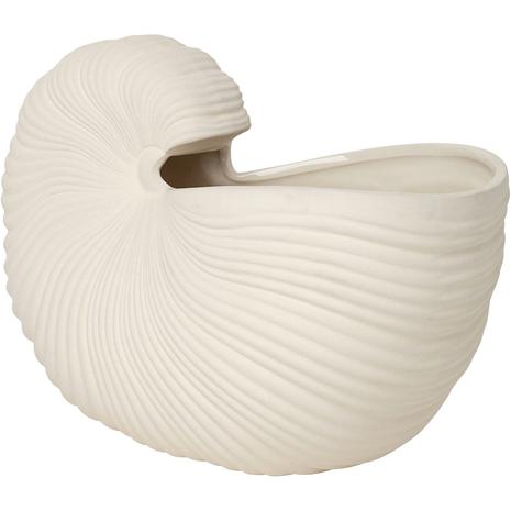 Ferm Living Shell Pot, Off White