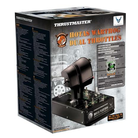Thrustmaster HOTAS Warthog Dual Throttle, kaasukahva