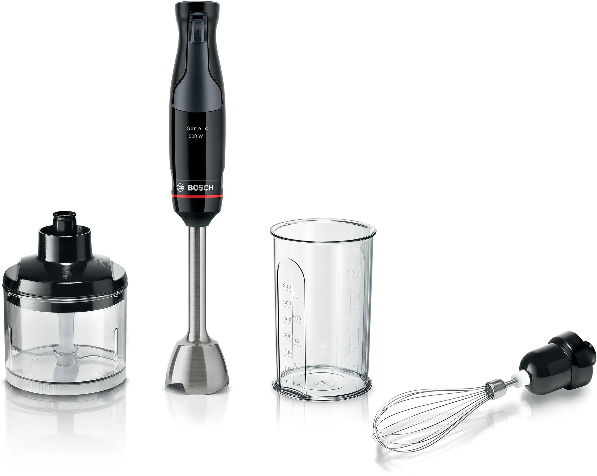 Bosch ErgoMaster Serie 4 MSM4B621 1000 W 0,6 l -sauvasekoitinsarja, antrasiitti, läpinäkyvä