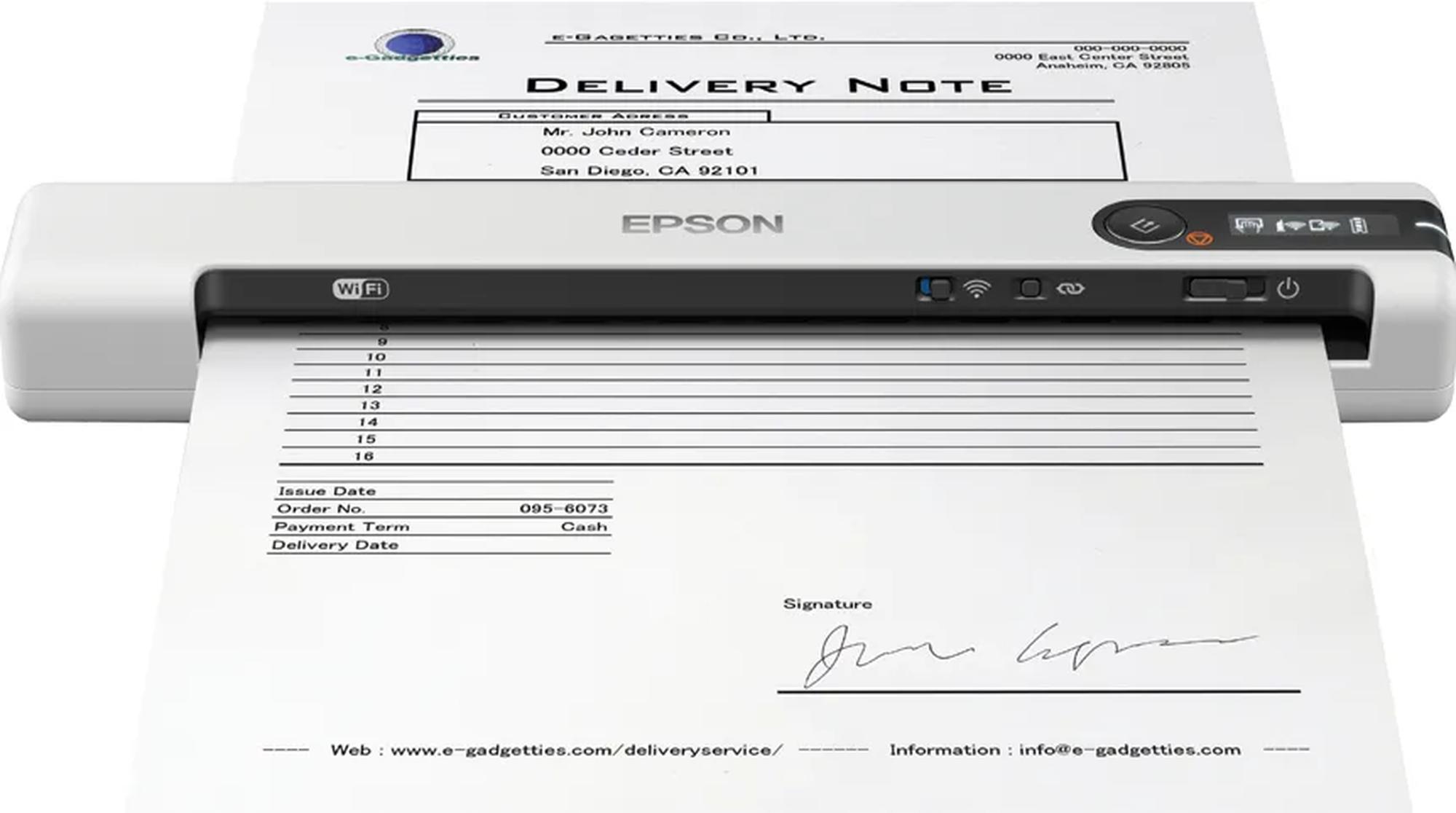 EPSON WORKFORCE DS-80W