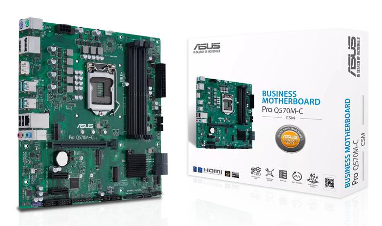 Asus PRO Q570M-C/CSM, emolevy