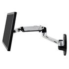 Ergotron LX Wall Mount LCD Arm 45-243-026, seinäteline max 27" näytölle, max 9,1 kg