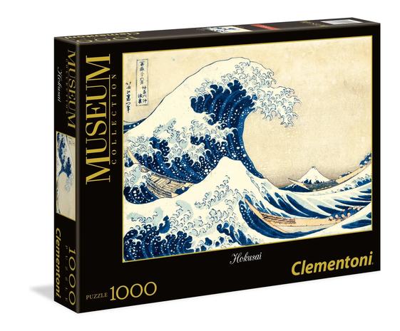 Hokusai, The Great Wave, Palapeli, 1000 palaa, Clementoni