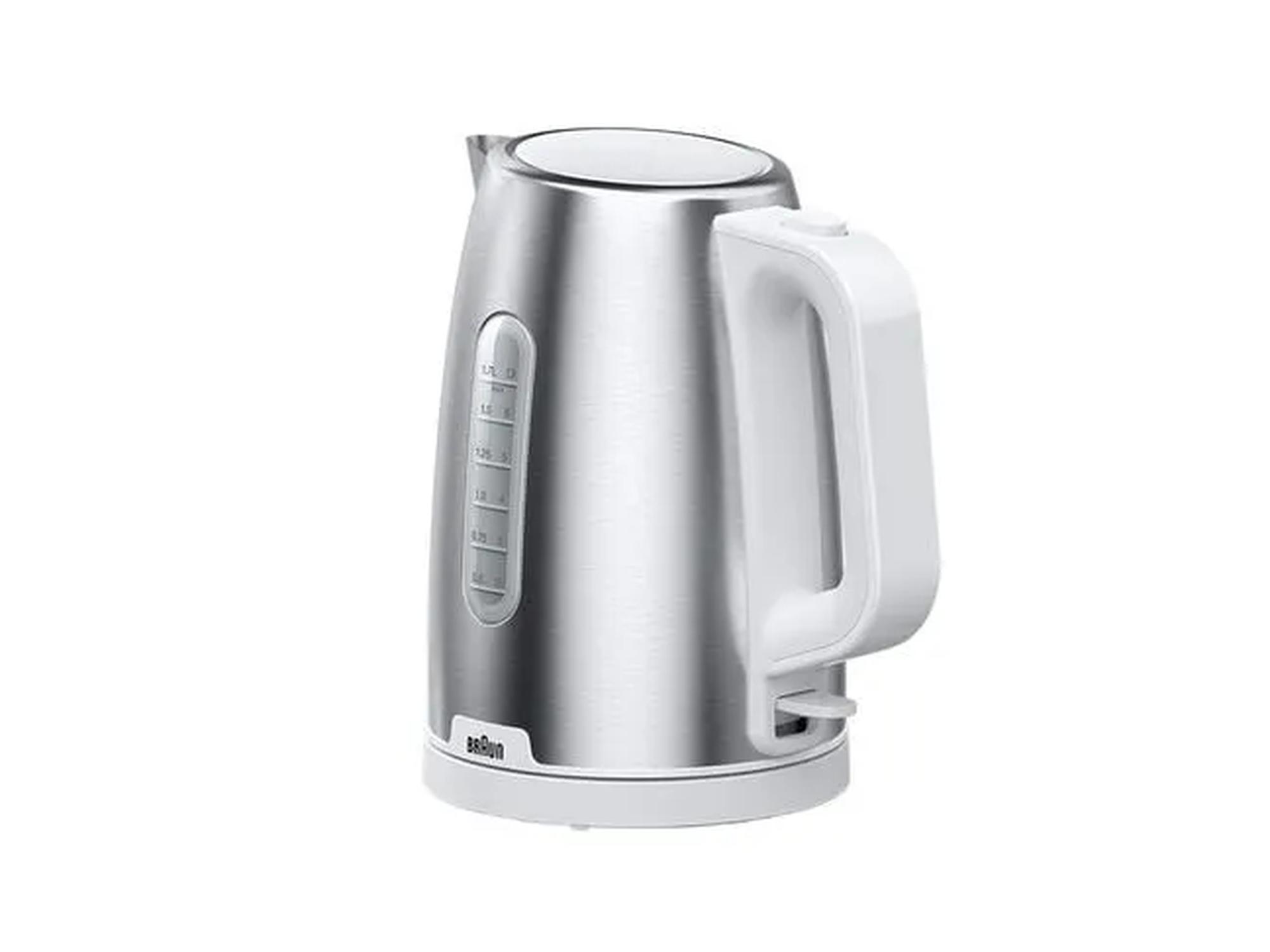 Braun PurShine WK1500 -vedenkeitin, 1,7 l, 2200 W, valkoinen