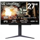 LG UltraGear 27GS75Q 27 QHD, IPS -pelinäyttö