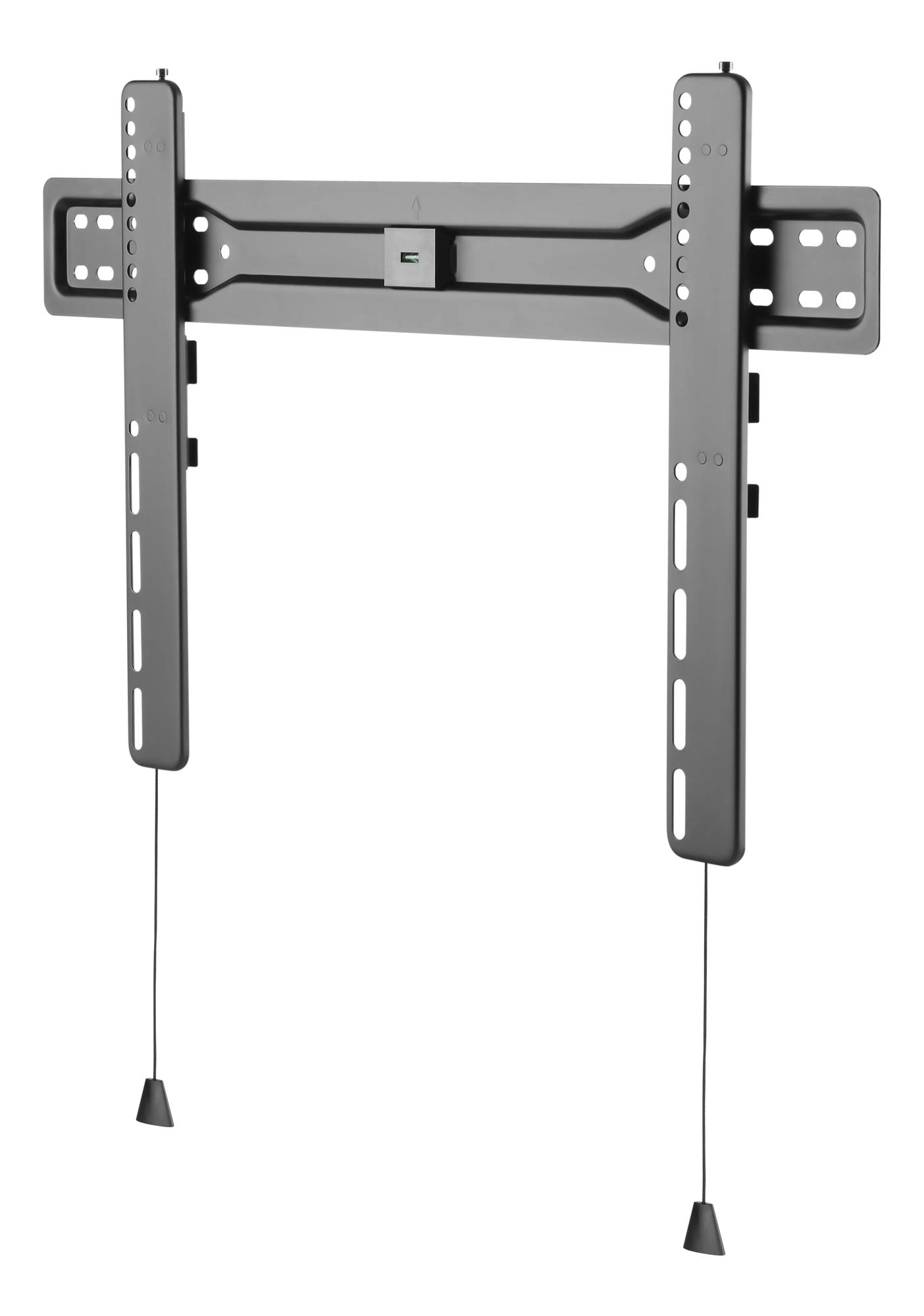 DELTACO ARM-0151 Erittäin ohut kiinteä television seinäteline, 37â€“70, 35 kg, VESA 200x200â€“600x400, Musta