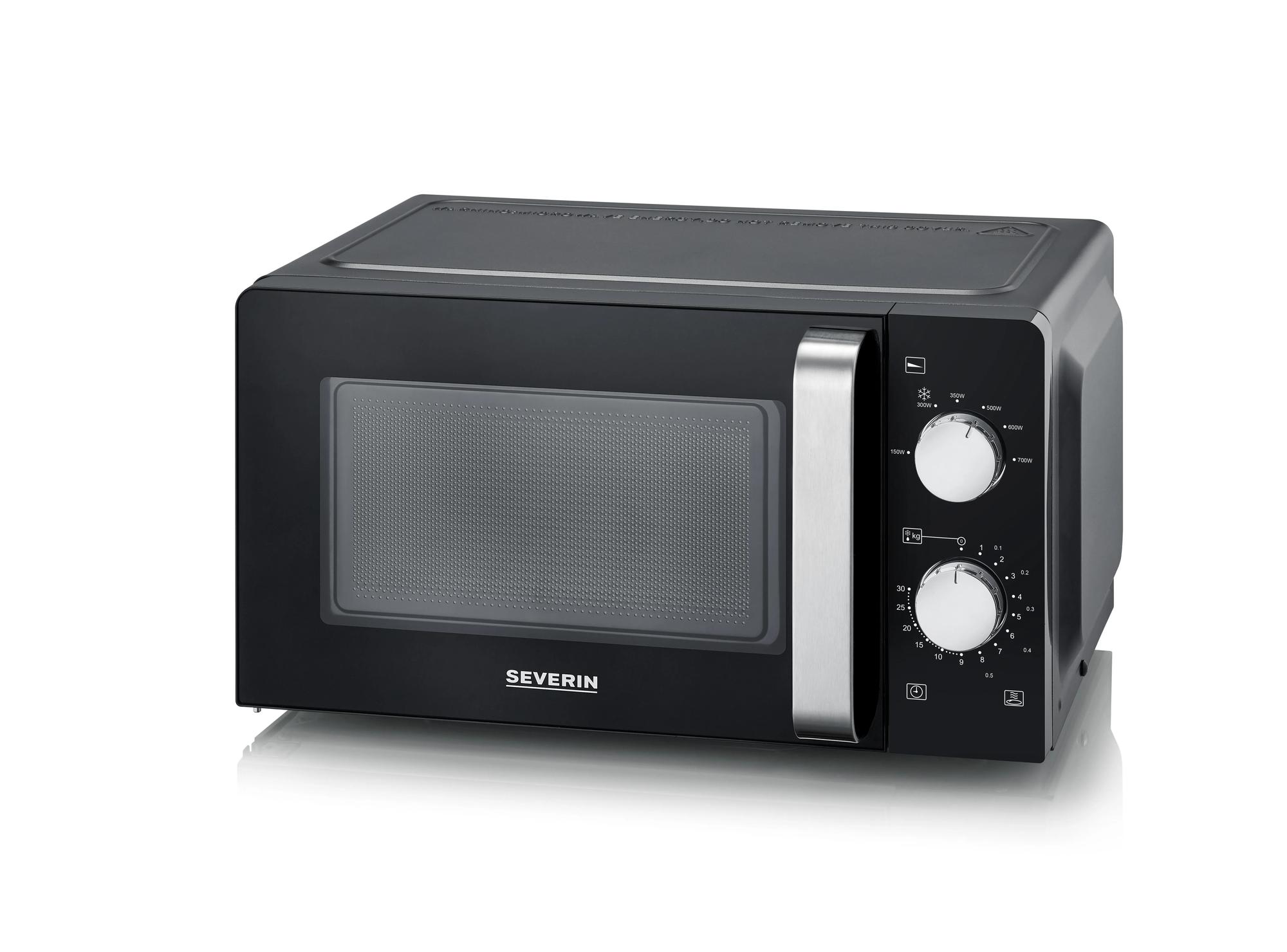 SEVERIN MW 7886 -mikroaaltouuni 700 W 17 L, musta