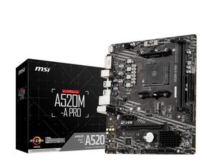MSI A520M-A PRO, emolevy