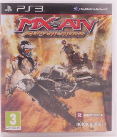 MX vs. ATV - Supercross, PS3-peli